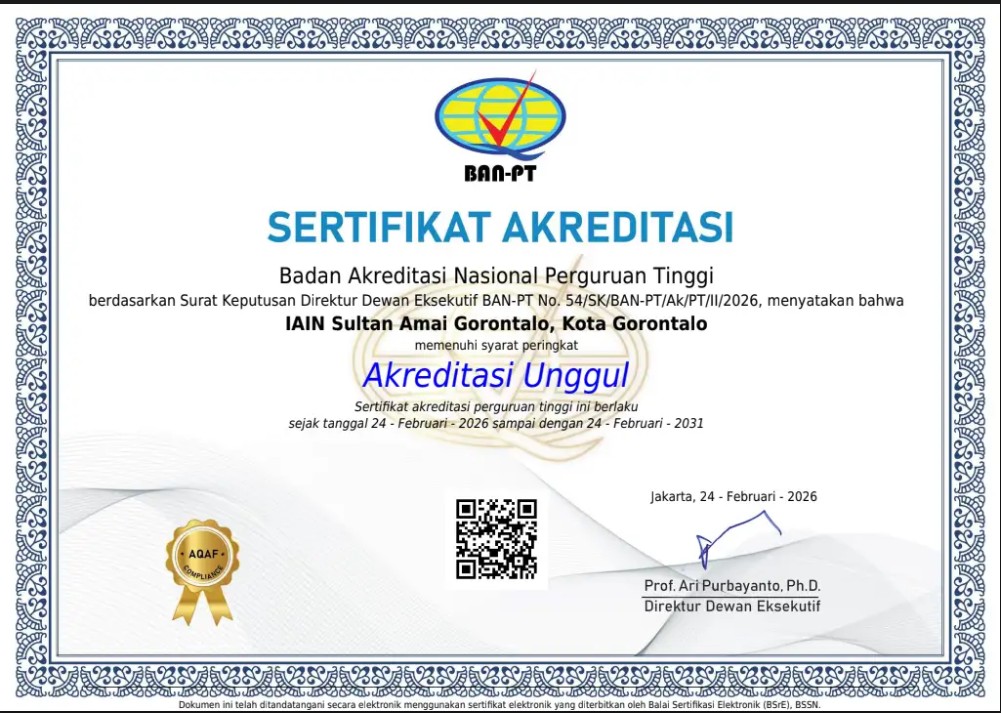Sertifikat Akreditasi